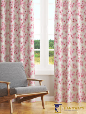 Best Elegant Pink Cherry Blossom Curtains – Blooming Floral Design